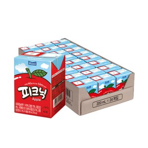 매일유업 피크닉 사과맛, 200ml, 72개