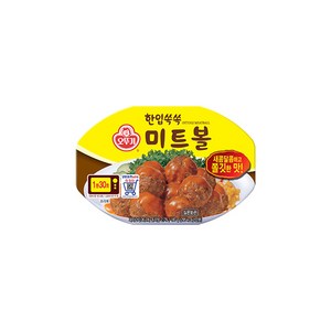 오뚜기 한입쏙쏙 미트볼, 180g, 5개