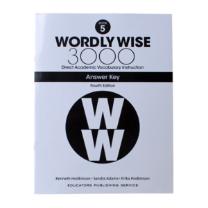 Wodly Wise 3000: Book 5 Answe Key (4/E), Educatos Pub Sevice