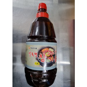 가득찬 참고소한 기름, 1.8L, 1개