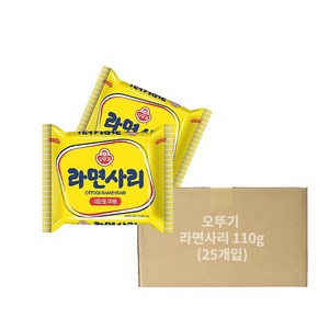 오뚜기 라면사리 110g, 25개