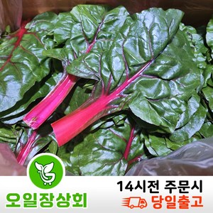 < 오일장 상회 > 국내산 적근대 2kg내외, 1박스, 1.8~2kg