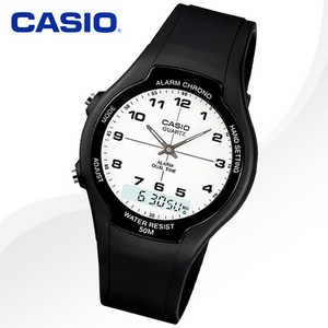 [CASIO] 카시오 AW-90H-7B 남성 우레탄밴드 시계