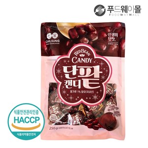 칠성제과 단팥캔디 250g, 1개