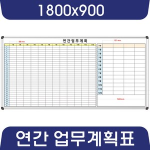 칠판나라 월중행사표 900x600~1200x1100 연중계획표 화이트보드 도안 칠판 추천 현황판, 자석 보드