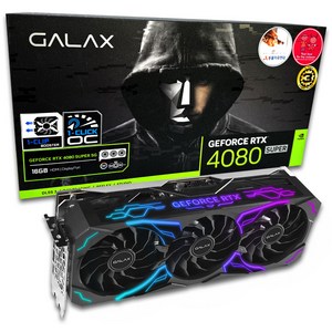 갤럭시 갤럭시 GALAX 지포스 RTX 4080 SUPER SG OC D6X 16GB, RTX4080