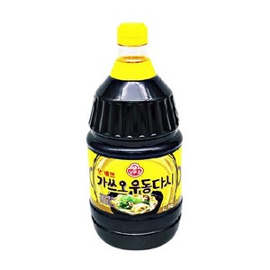 오뚜기 오쉐프 가쓰오 우동 다시 2.1kg 빠른배송 업소용 대용량 국물 육수 베이스 요리, 3개