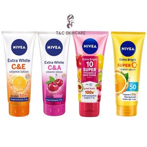 니베아 엑스트라 화이트 비타민 C E 로션 NIVEA White Body Lotion 320 ml, 비타민 C&E, 1개, 320ml