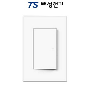 태성전기 틸인스 화이트 단로1구 스위치 쿠팡, 단로 1구 스위치, 1개