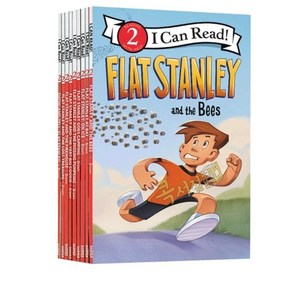 [콕서점] 아이캔리드 플랫 스탠리 10권 세트 영어원서 Flat Stanley 음원제공, 플랫 스탠리 (10권 세트)