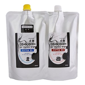 금송 이카보쿠쥬우 오징어먹물 500g 헤어컬러 새치커버 셀프염색, 다크 브라운(Dak Bown), 1개