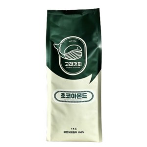 고래커피 초코아몬드 원두 1KG 커피, 1개, 홀빈(분쇄안함)