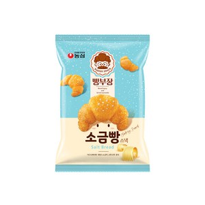 농심 빵부장 소금빵, 55g, 8개