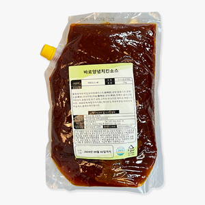 [피자다] 바로푸드 바로양념치킨소스 2kg, 1개