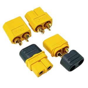 [RC컨넥터] 아마스 AMASS XT60-M/F 암/수 단자 커넥터, 2. XT60 수, 1개