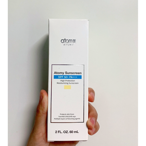 애터미 선크림 베이지 60ml(SPF50+) 2개, 60ml