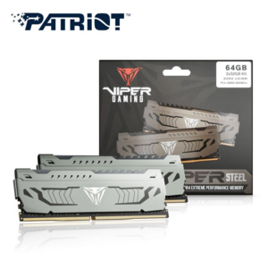 패트리어트 DDR4 64G PC4-28800 CL18 VIPER STEEL 3600MHz (32G*2) 듀얼패키지 파인인포, 2개