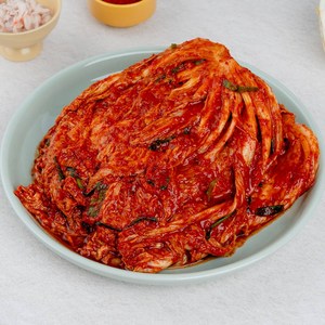 백곡김치 전라도 맛있는 국산 포기김치 배추김치, 3kg, 1개