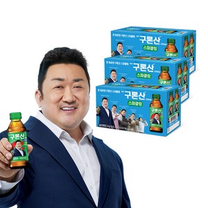 해태음료 영진 구론산 탄산 스파클링 오리지날, 150ml, 30개