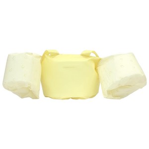 모모네 유아 팔 튜브 암링 자켓 아기 퍼들점퍼 구명 물놀이 수영 조끼, 버터 퍼들 점퍼, 1개