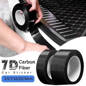 MS Carbon Fiber 6D 7D 차량용 카본 시트지 보호 필름, 카본 6D 무광, 5cm * 152cm, 1개