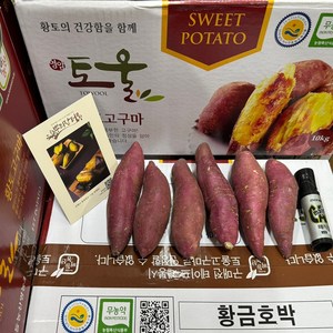 영암 토울 고구마 꿀고구마, 1박스, 한입(간식) 3kg