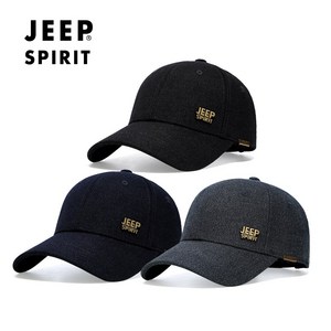 웹도매 JEEP SPIRIT 지프 스피릿 겨울 방한 모자 양모 볼캡 A0602, 네이비, 1개