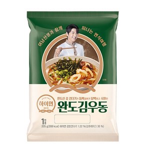 삼립 하이면 완도김우동 205g x 10봉, 10개