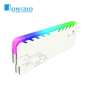 존스보 NC-1 화이트 메모리 램 방열판 AUTO RGB / 1PACK, 1개