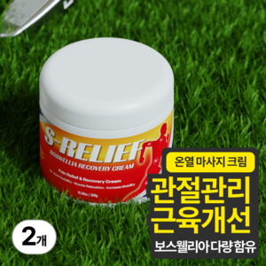 에스릴리프 보스웰리아 리커버리 크림 300ml, 2개