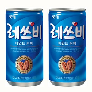 레쓰비 마일드 커피, 175ml, 60개