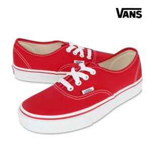 반스 VN000EE3RED VANS 코어 클래식 AUTHENTIC 어센틱 레드 남여공용 스니커즈 캔버스화