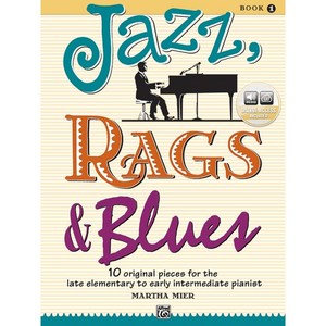 Jazz Rags & Blues Book 1 재즈 랙타임 블루스 피아노 1권 (온라인 음원 포함) Alfed