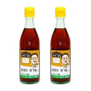 (이재호기름집)맛있는 들기름1 350ml, 2개