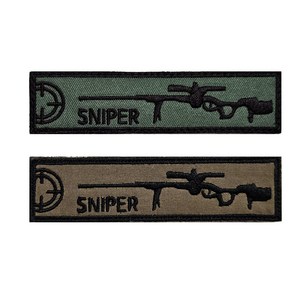 SNIPER 스나이퍼 사각 특수교육패치