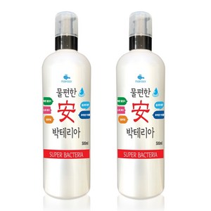 모비딕 물편한 박테리아제 500ml 2개묶음 어항 박테리아, 2개