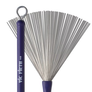 Vic Firth Heritage Brush - Rubber Handle Vic Firth 헤리티지 브러쉬 - 고무 손잡이, 1개