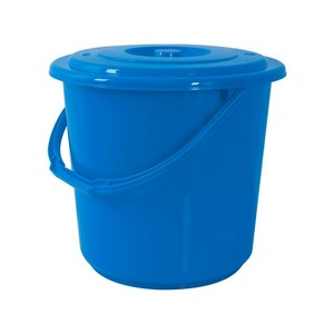 카시안 파트너 바케스 NA 플라스틱 양동이 음식물 쓰레기통 휴지통, 20L(블루), 1개