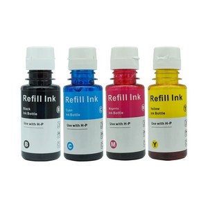 삼성 INK-K610 C610 M610 Y610 호환 재생잉크 SL-T1670W T1672W T1670 J1560W 4색세트, 검정+파랑+빨강+노랑, 1개