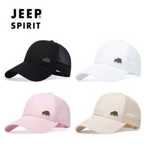 웹도매 JEEP SPIRIT 지프 스피릿 매쉬 볼캡 CA0388, 핑크, 1개