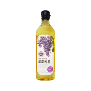 백설 포도씨유, 900ml, 4개