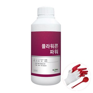 글로벌아그로 플라워콘파워 천연 개화 향상물질 착화 착과 향상 도장억제, 1개, 500ml