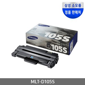 삼성 MLT-D105S 정품토너, 블랙, 1개