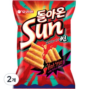 오리온 돌아온 썬 핫스파이시맛, 135g, 2개