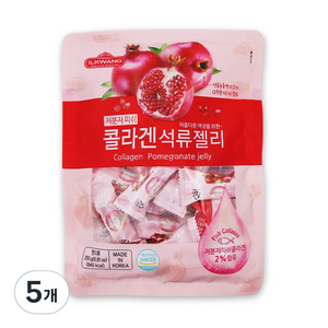 일광제과 콜라겐 석류 젤리, 5개, 250g