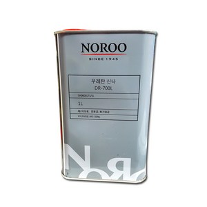 노루페인트 우레탄신나 DR-700L 1L 희석제 신너, 700ml, 1개