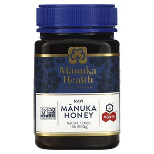 Manuka Health 마누카 꿀 MGO 115+ 500g(1.1lb), 500g, 1개