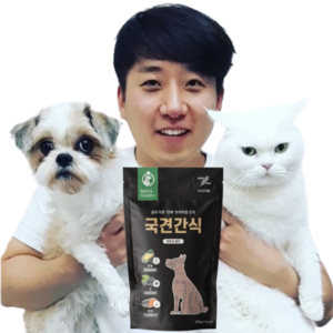 뿌와캔디 국견간식 국내산 관절&눈&피부 강아지 간식 250g, 연어 & 참치맛, 1개