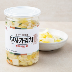 [부자가] HACCP 키즈백김치 100% 국산 아기김치 어린이 유아반찬, 1개