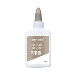 모나미 다목적으로 사용 가능한 목공풀 50ml 낱개, 단품